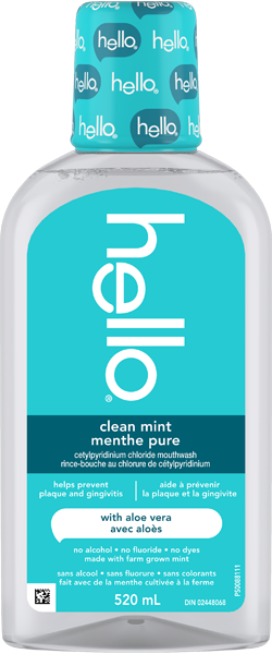 Hello Peace Out Plaque Mouthwash