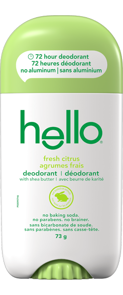 Fresh citrus deodorant