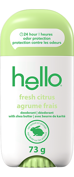 Fresh citrus deodorant